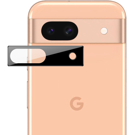 Szkło na aparat Bizon Glass Silk Lens do Pixel 8A, 2 sztuki