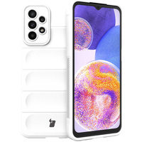 Pancerne etui Bizon Case Tur do Galaxy A23 4G / 5G, białe