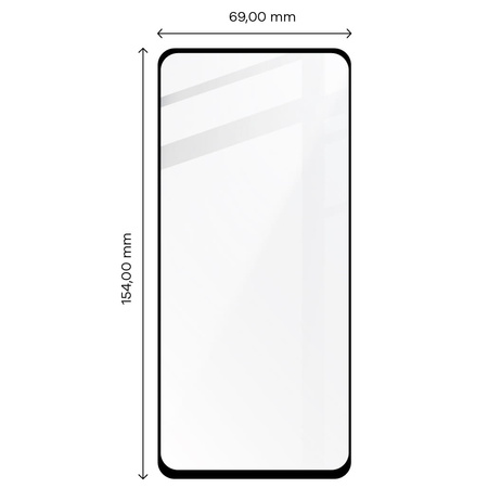 Szkło hartowane Bizon Glass Edge do Galaxy S20 FE, czarne