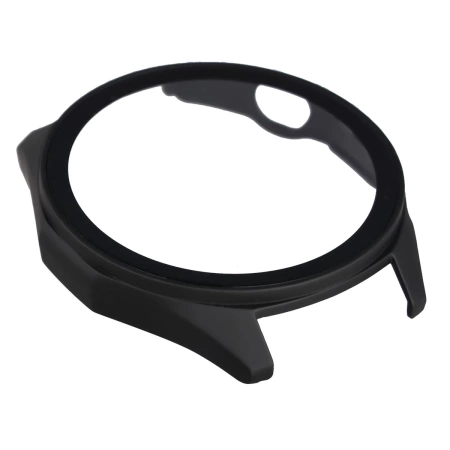 Etui ze szkłem do zegarka Bizon Case Watch Adamo do Huawei Watch GT6 46 mm, matowe czarne