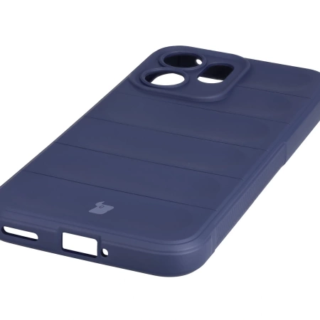 Pancerne etui Bizon Case Tur do Oppo Reno 14 F / 14 FS, granatowe