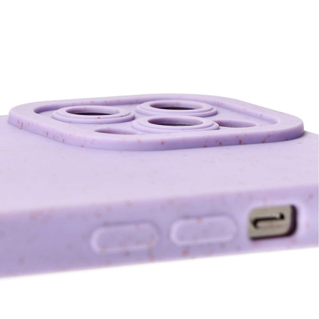 Ekologiczne etui Bizon Bio-Case do iPhone 12 Pro Max, fioletowe