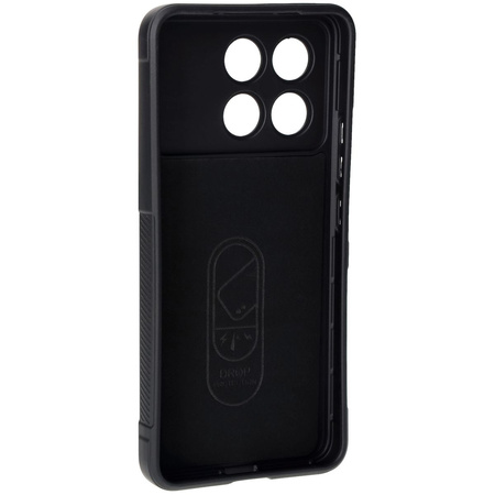 Pancerne etui Bizon Case Tur do Xiaomi Poco F6 Pro, czarne