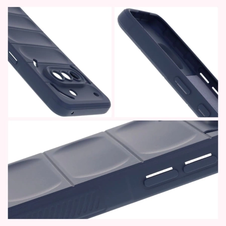 Pancerne etui Bizon Case Tur do Nothing Phone (3a), granatowe