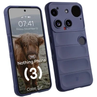 Pancerne etui Bizon Case Tur do Nothing Phone (3), granatowe