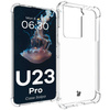 Elastyczne etui Bizon Case Salpa do HTC U23 Pro, przezroczyste