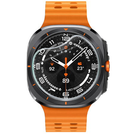 Folia matowa Bizon Glass Watch Film Sun Duo do Galaxy Watch Ultra 47 mm, 2 sztuki