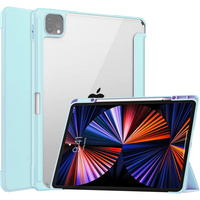Etui Bizon Case Tab Clear Matt do Apple iPad Pro 12.9 2022/2021/2020/2018, błękitne