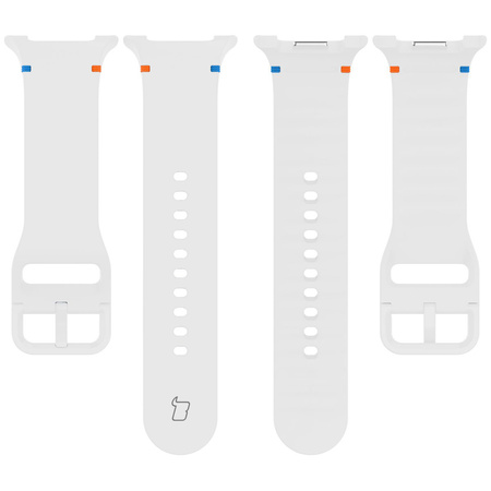 Silikonowy pasek Bizon Strap Watch Silicone do Galaxy Watch Ultra 47 mm, żółty