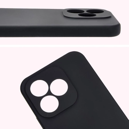 Silikonowe etui Bizon Soft Case do Honor 400 Lite, czarne