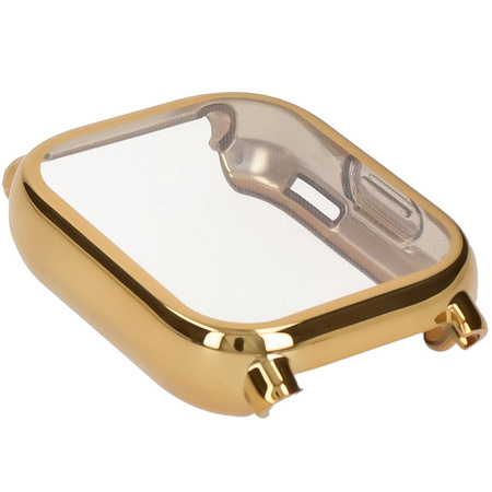 Etui Bizon Case Watch Felipe do Xiaomi Redmi Watch 5 Lite, złote