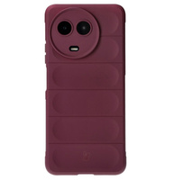 Pancerne etui Bizon Case Tur do Realme 11 5G, ciemnofioletowe