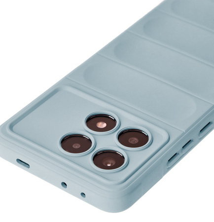 Pancerne etui Bizon Case Tur do Xiaomi Poco X6 Pro, jasnoniebieskie