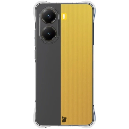 Elastyczne etui + 2x szkło hartowane Bizon Case Clear Pack do Xiaomi POCO X7 Pro