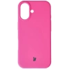 Silikonowe etui Bizon Soft Case do iPhone 17, fuksja