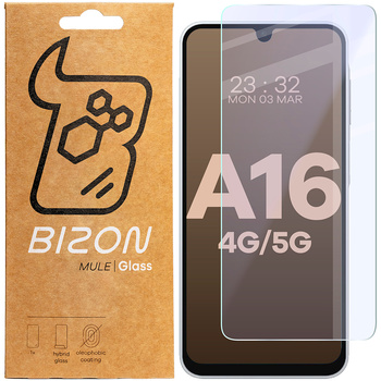 Elastyczne szkło hybrydowe Bizon Glass Mule do Galaxy A16 4G/5G
