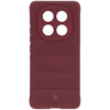 Pancerne etui Bizon Case Tur do Xiaomi Redmi Note 14 Pro 5G / Poco X7, burgundowe