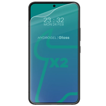 Folia hydrożelowa na ekran Bizon Glass Hydrogel, Galaxy S22, 2 sztuki