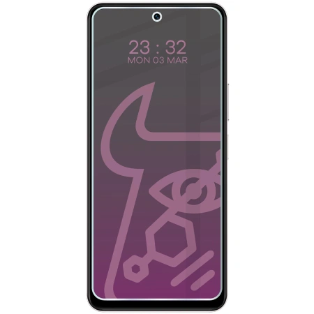 Prywatyzujące szkło hybrydowe Bizon Glass Mule Shadow do Vivo Y19s, matowe