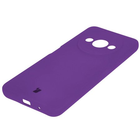 Etui silikonowe Bizon Soft Case do Xiaomi Redmi A3 4G, fioletowe
