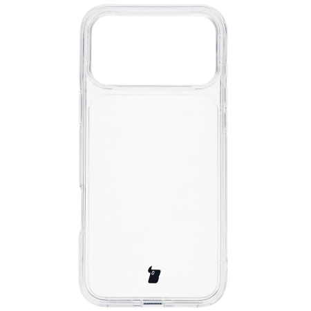Etui Bizon Case Halo do iPhone 17 Pro Max, przezroczyste