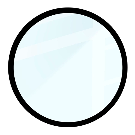 Szkło hybrydowe Bizon Glass Watch Edge Hybrid dla Galaxy Watch 8 40 mm, czarne