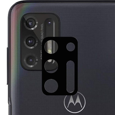Szkło na aparat Bizon Glass Lens dla Moto G9 Plus, 2 sztuki