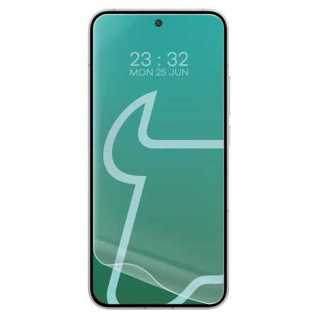 Elastyczne etui + 2x folia na ekran Bizon Case Clear Pack do Oppo Reno 14 F / FS