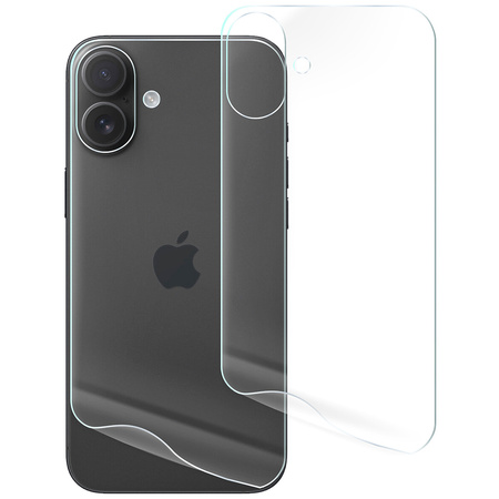 Folia hydrożelowa na tył Bizon Glass Hydrogel Back Duo, iPhone 16 Plus, 2 sztuki