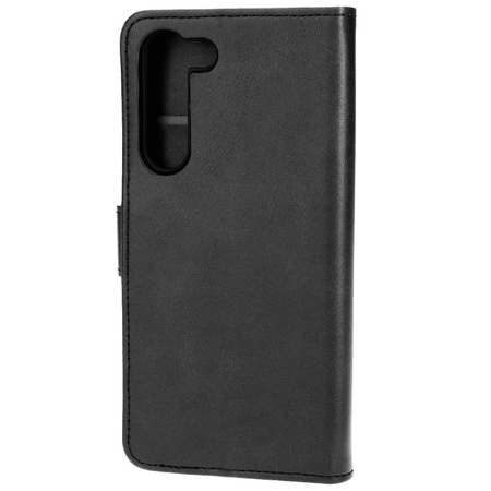 Etui z klapką Bizon Case Pocket do Galaxy S23 Plus, czarne