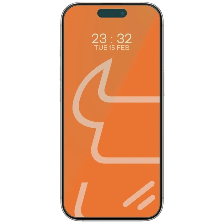 Szkło ochronne 2.5D Bizon Smart Glass do iPhone 17 / 17 Pro / 16 Pro, 3 sztuki