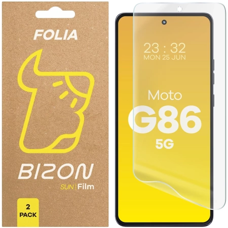 Folia matowa Bizon Glass Film Sun Duo do Motorola Moto G86 5G, 2 sztuki