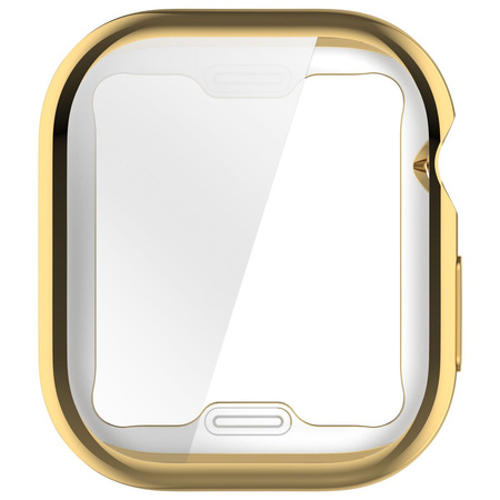 Etui Bizon Case Watch Felipe do Apple Watch 10 (46mm), złote