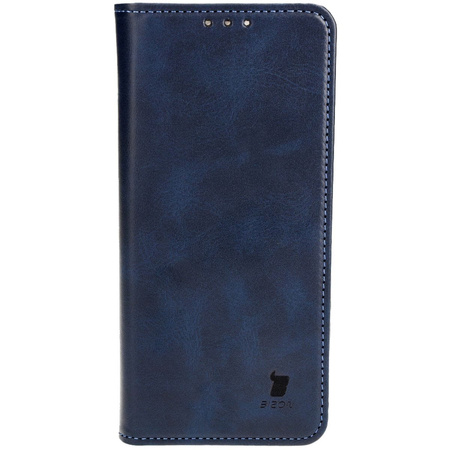 Etui z klapką Bizon Case Pocket Pro do Xiaomi Poco M4 Pro 5G / Xiaomi Redmi Note 11s 5G, granatowe