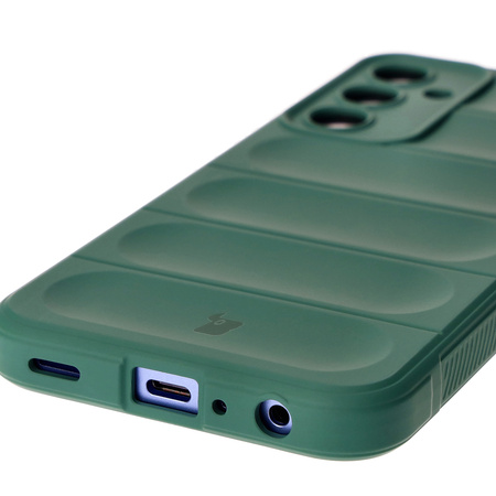 Pancerne etui Bizon Case Tur do Galaxy A25 5G, ciemnozielone