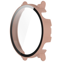 Etui Bizon Case Watch Adamo do Huawei Watch GT 4 41 mm, różowe