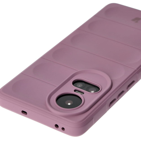 Pancerne etui Bizon Case Tur do Oppo Reno10 5G, jasnofioletowe