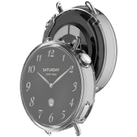 Etui z osłoną ekranu Bizon Case Watch Felipe do Xiaomi Watch S4 41 mm, przezroczyste