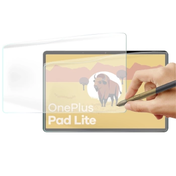 Folia imitująca papier Bizon Film Tab Papirus do Galaxy Tab S9 FE/S9, 2 sztuki
