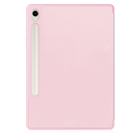 Etui Bizon Case Tab Lizard do Samsung Galaxy Tab S9, różowe