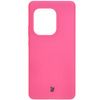 Silikonowe etui Bizon Soft Case do Realme GT 6 / 6T / Neo 6 / Neo 6 SE, neonowo-różowe