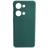 Etui Bizon Case Silicone Sq do OnePlus Nord 3, ciemnozielone