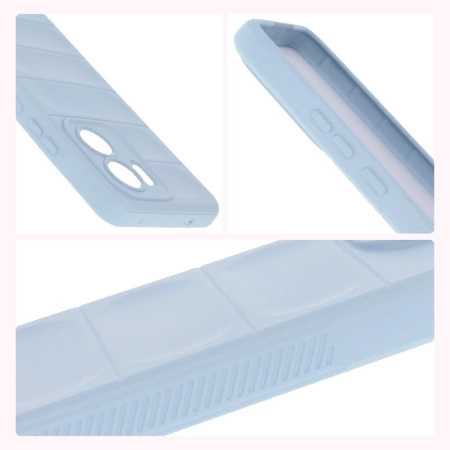 Pancerne etui Bizon Case Tur do Oppo Reno13 F, jasnoniebieskie