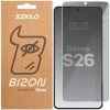 Prywatyzujące szkło hartowane Bizon Glass Clear Shadow do Galaxy S26, przyciemniane