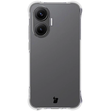 Elastyczne etui + 2x szkło hartowane Bizon Case Clear Pack do Xiaomi POCO F7