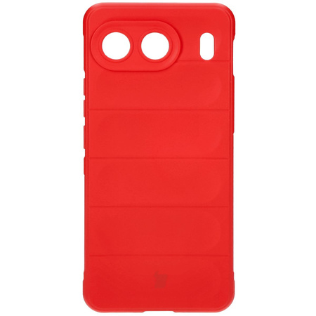 Pancerne etui Bizon Case Tur do OnePlus Nord 4, czerwone