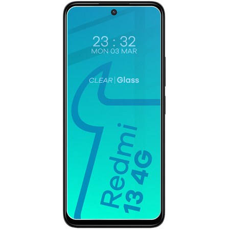 3x Szkło + szybka na aparat BIZON Clear 2 Pack do Xiaomi Redmi 13 4G