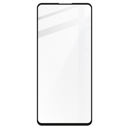 Szkło hartowane Bizon Glass Edge do Galaxy A73 5G, czarne
