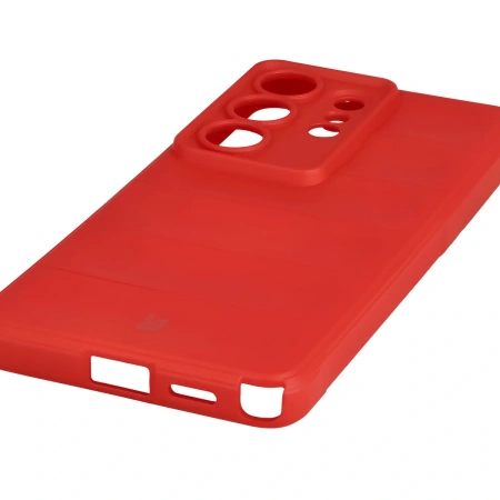 Pancerne etui Bizon Case Tur do Galaxy S26 Ultra, czerwone