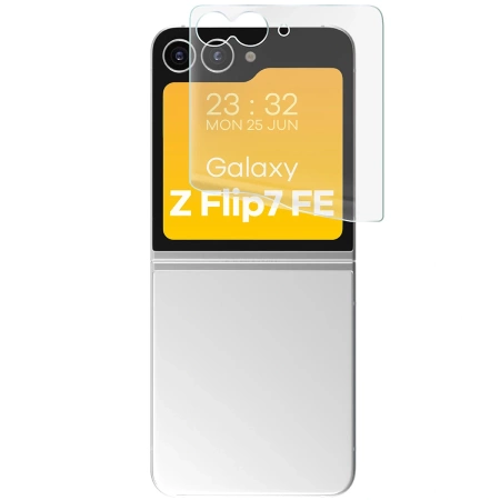 Folia matowa Bizon Glass Film Sun Duo do Galaxy Z Flip7 FE, 2 sztuki